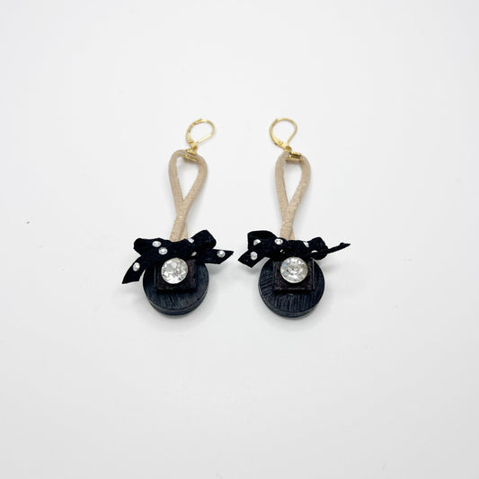 Holiday '24 Suede Dangling Earrings